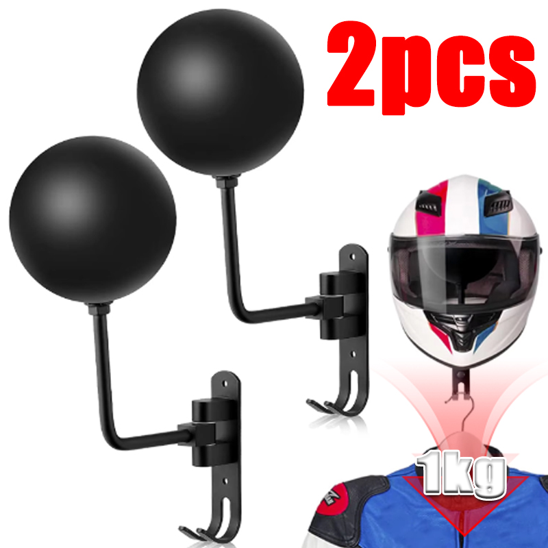Coat Rack Standing - Motorcycle Helmet Rack Wall Mount with