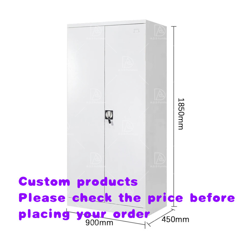 Locker Storage Metal - custom.Dual-Door Swing Digital Lock Steel Locker