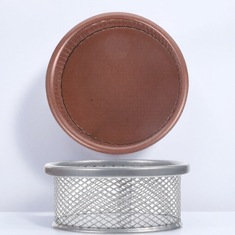 Paper Basket Mesh - 2Pcs Wear Resistant Metal Paperclip Holder