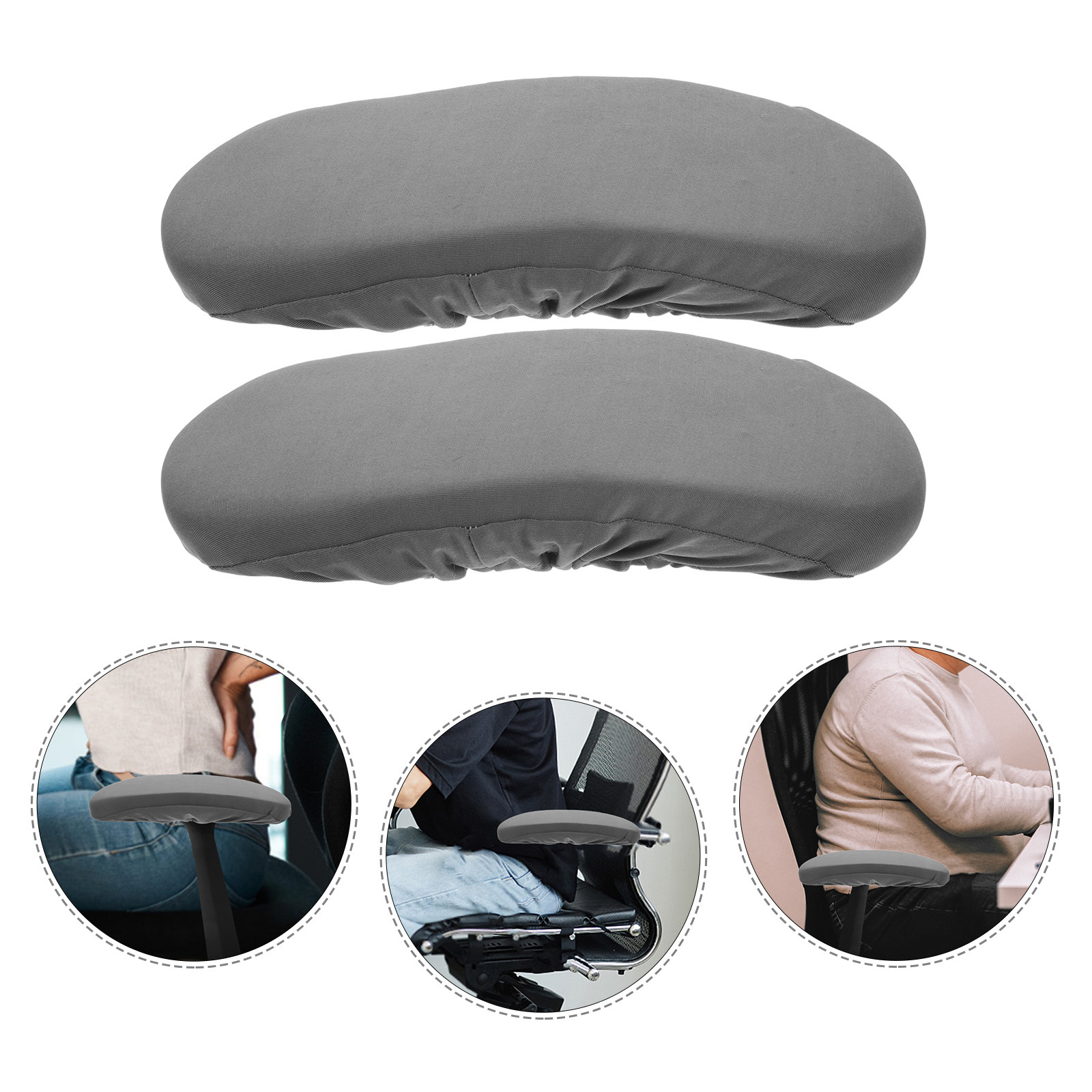 Gaming Desk With Hutch - A Pair of Office Chair Armrest