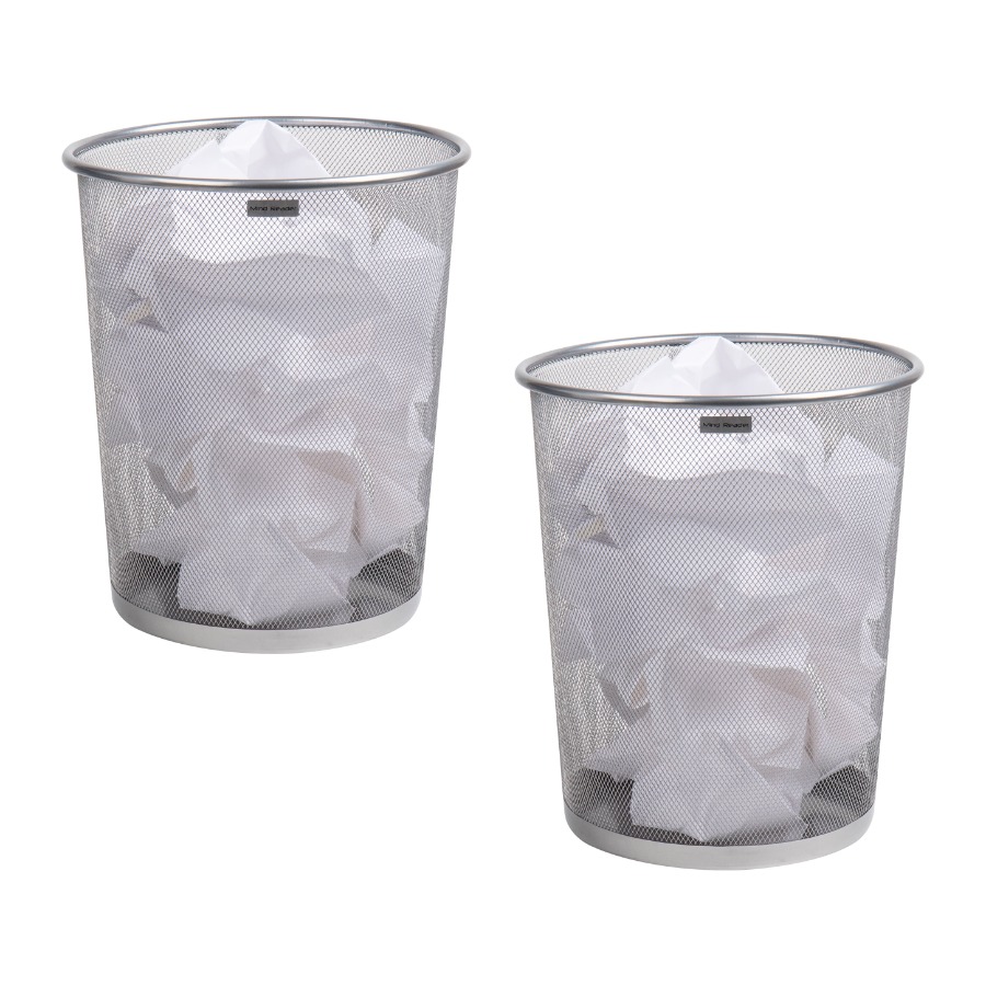 Paper Basket Mesh - Mesh Trash Can 16.65L 4.4 gal