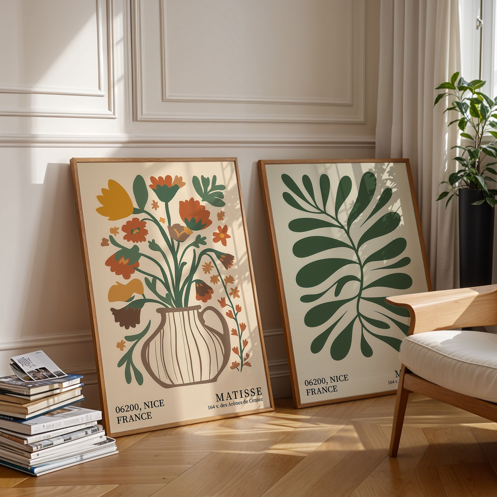 2pcs Green Bohemian Floral Can - Office Furniture Design review and price