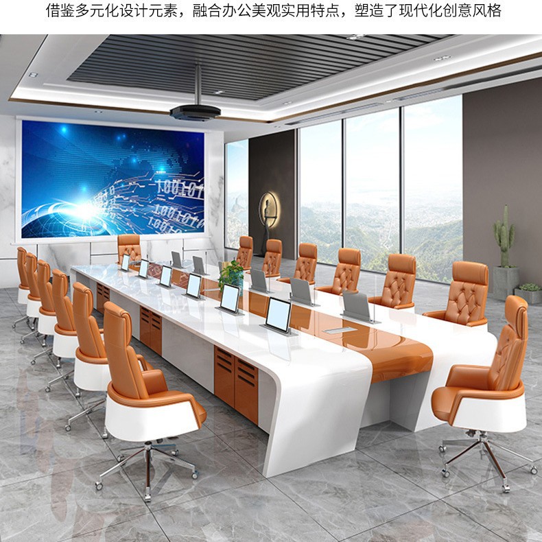 Office conference table long t - Office Furniture Commercial review and price
