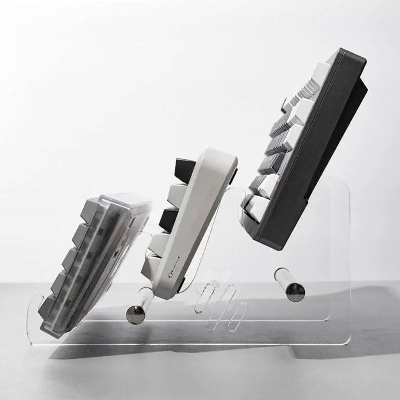 Acrylic Mechanical Keyboard Di - Gaming Desk With Hutch review and price