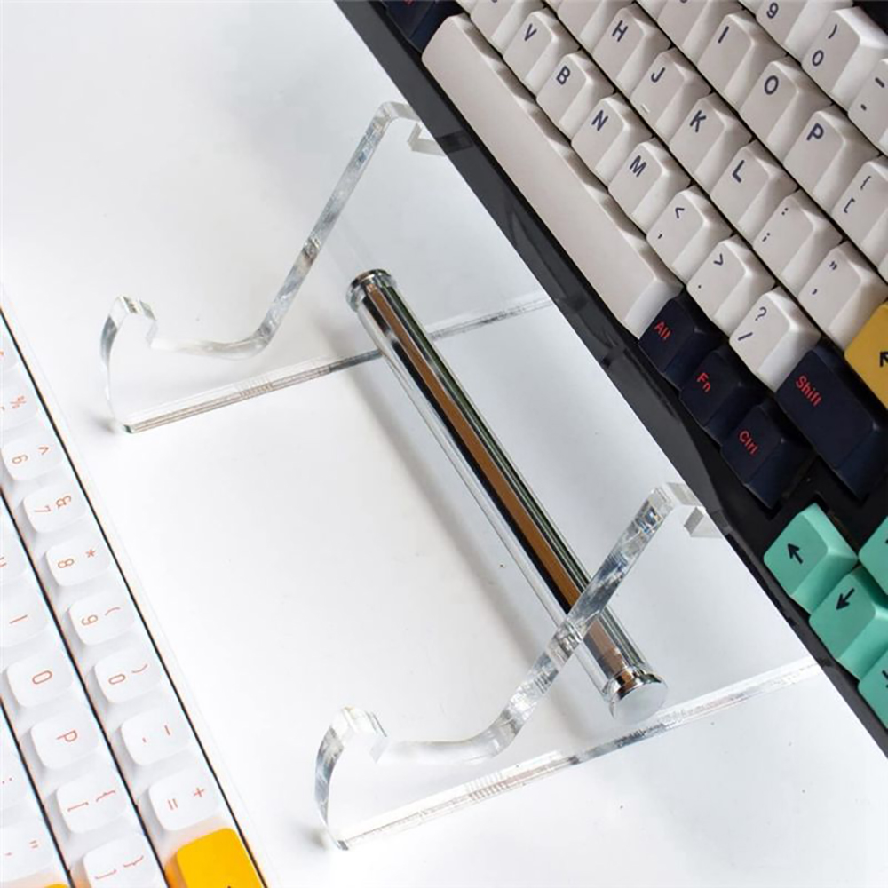 Acrylic Mechanical Keyboard Di - Gaming Desk With Hutch review and price