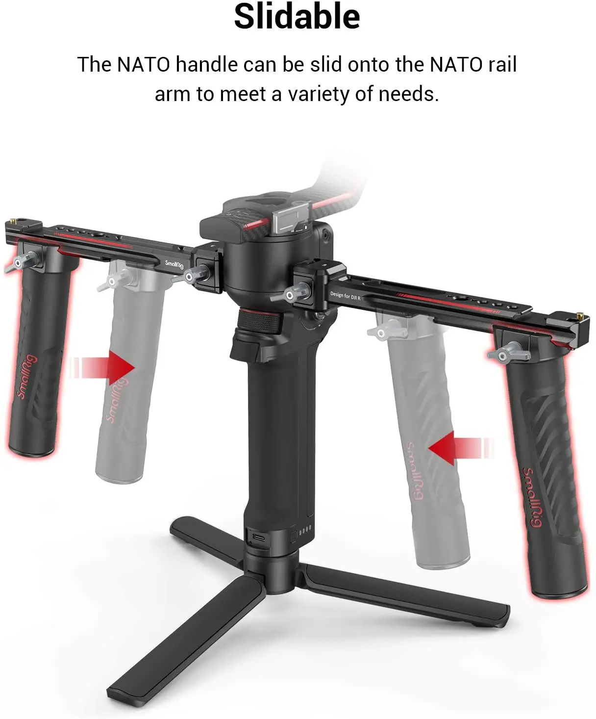 SmallRig 3027 Adjustable Dual  - Adjustable Monitor Mount review and price