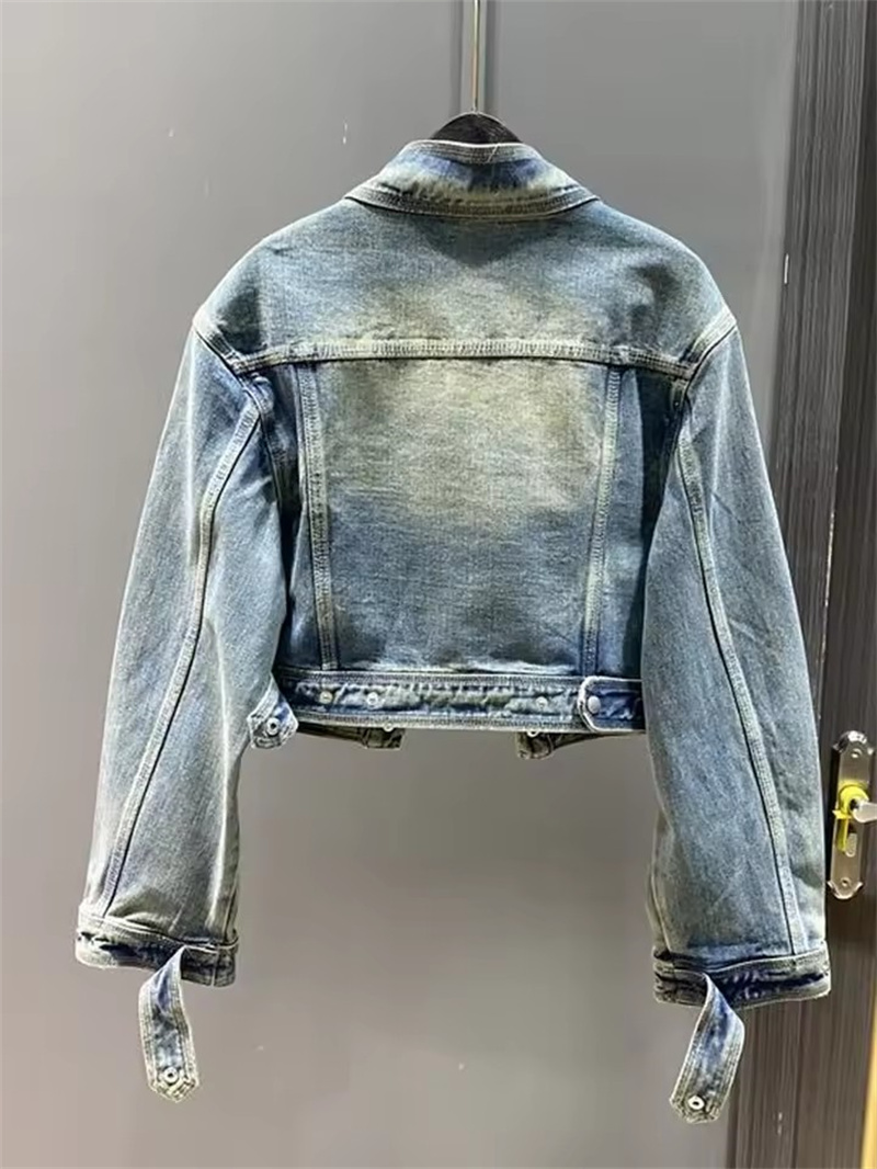 Vintage Short Denim Jacket Wom - Coat Rack Standing review and price