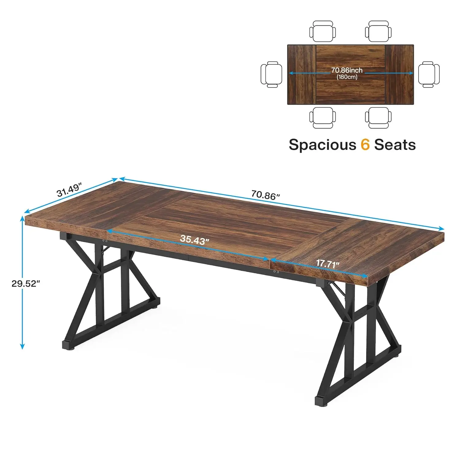 6FT Conference Table 70.86x31. - Office Furniture Custom review and price