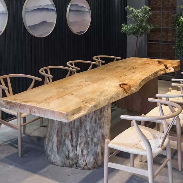 Solid wood large board table,  - Office Furniture Commercial review and price