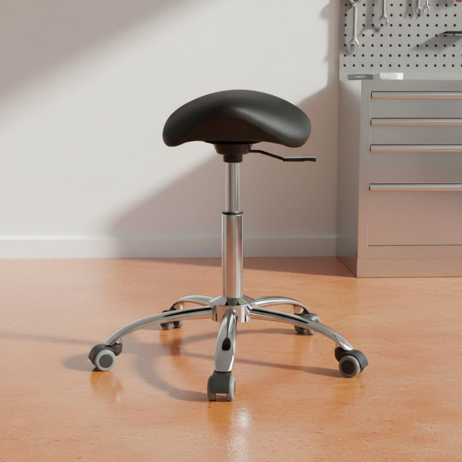 Swivel Saddle Stool Heavy Duty - Office Furniture Commercial review and price