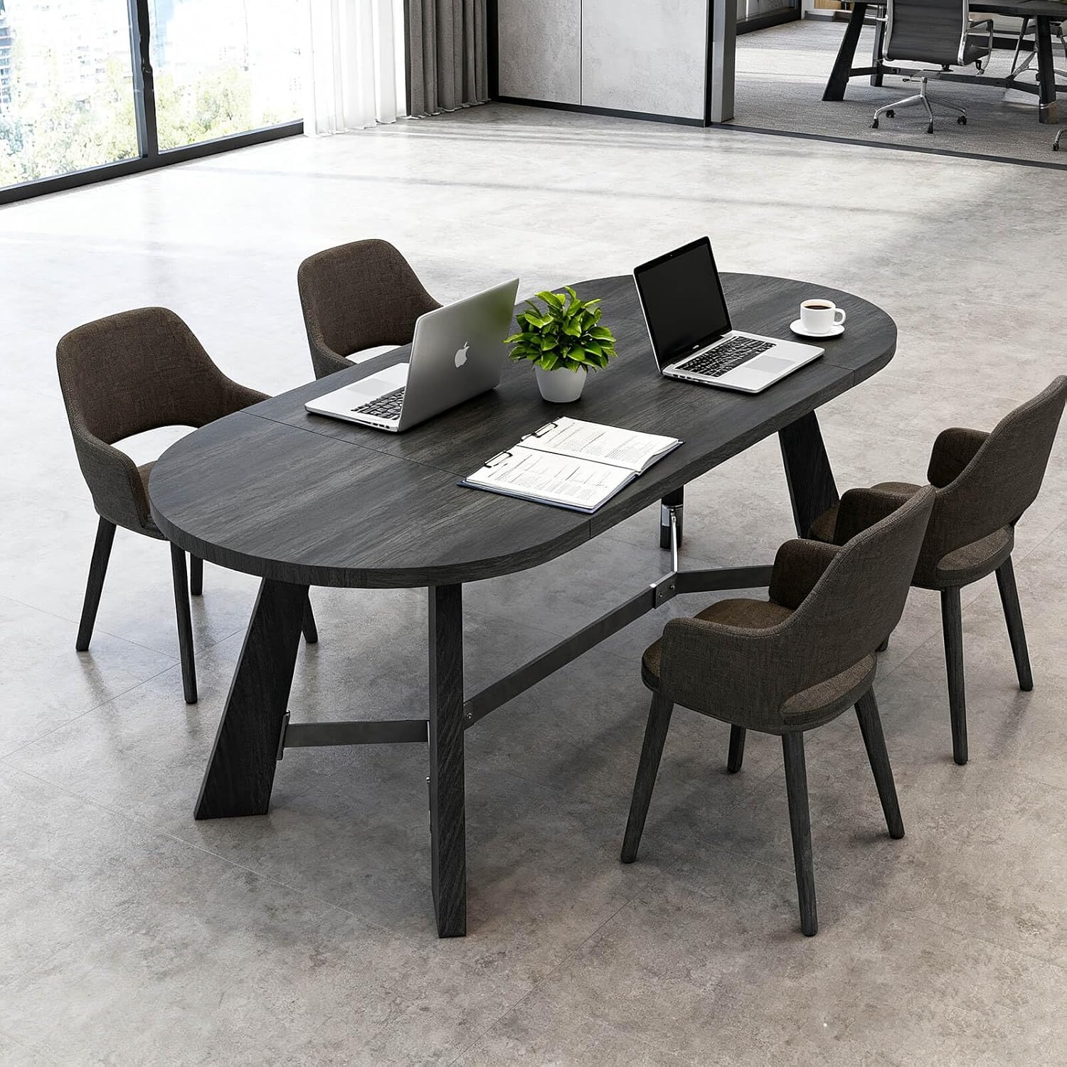 6-8 Person Oval Conference Tab - Office Furniture Custom review and price