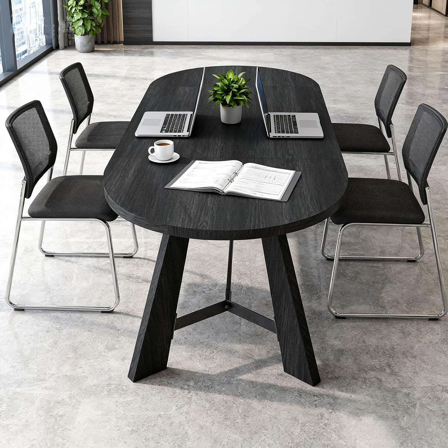 6-8 Person Oval Conference Tab - Office Furniture Custom review and price