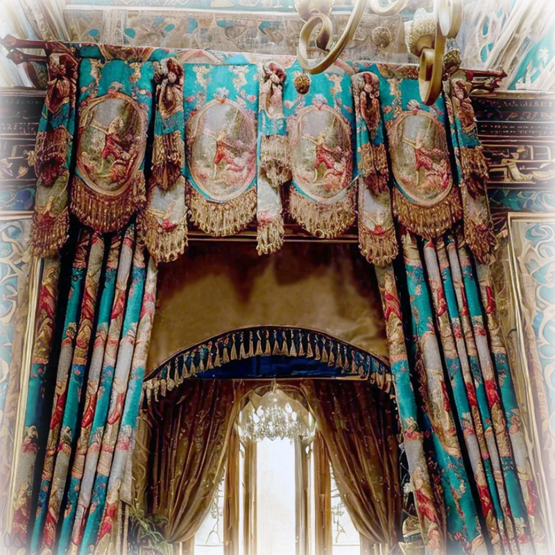 Living room drape with Valance - Office Furniture Green Bay review and price