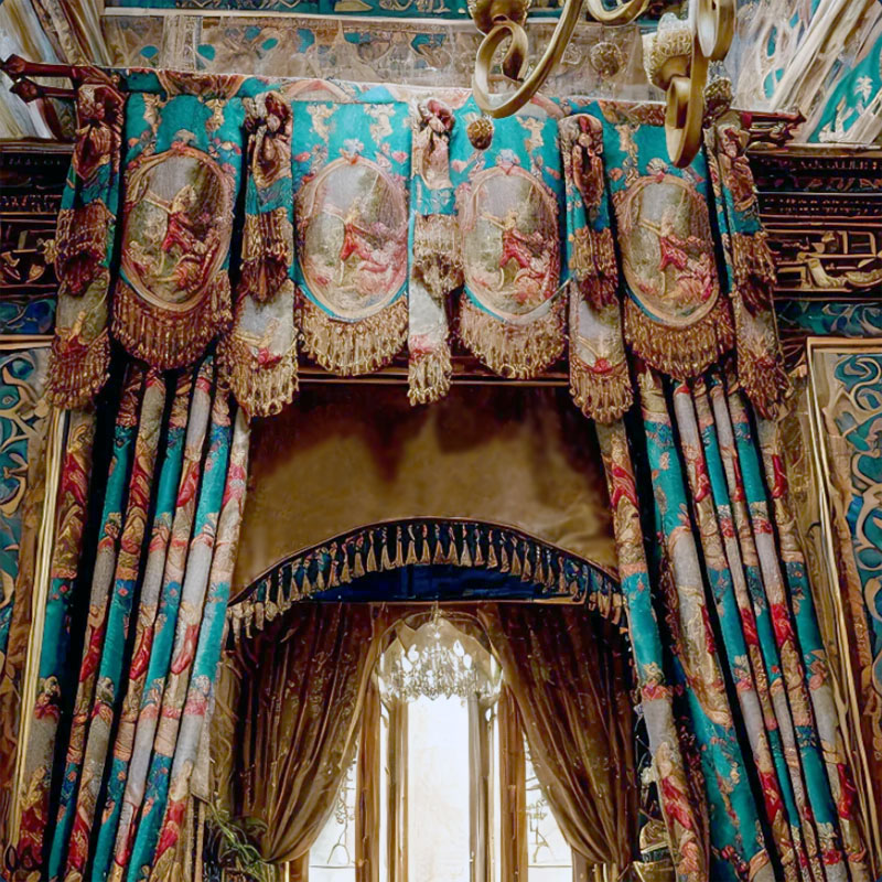 Living room drape with Valance - Office Furniture Green Bay review and price
