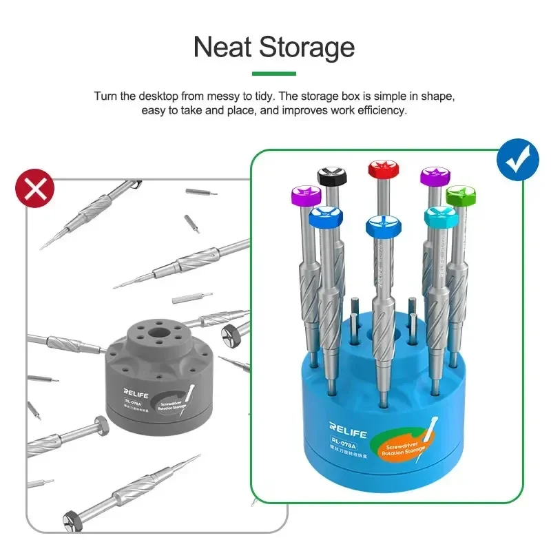 RELIFE RL-078A Screwdriver Rot - Locker Storage Metal review and price