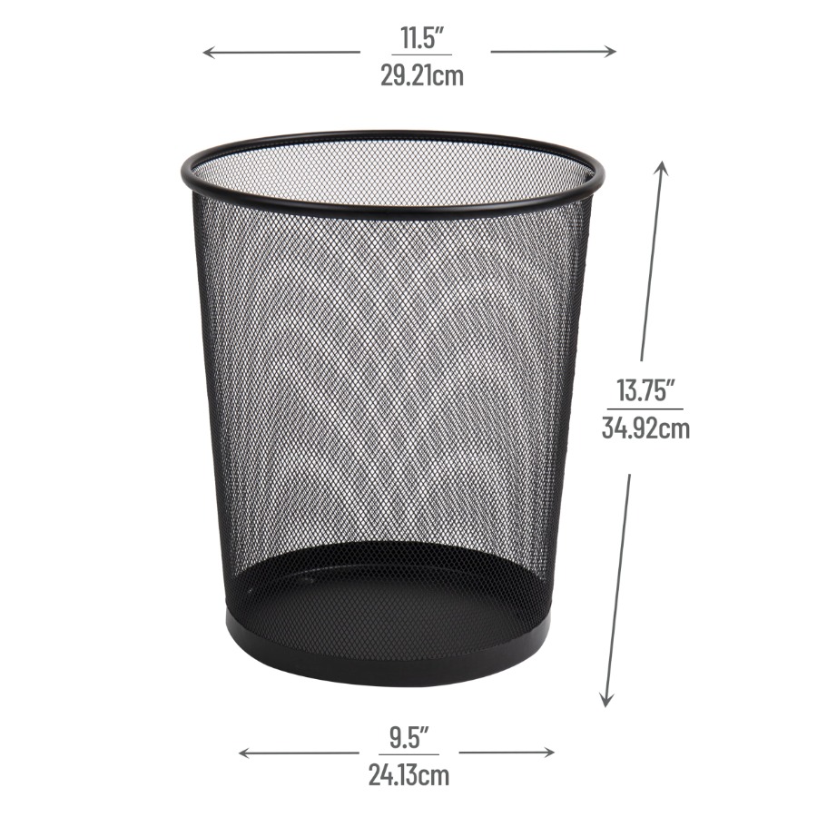 Mesh Trash Can 16.65L 4.4 gal  - Paper Basket Mesh review and price