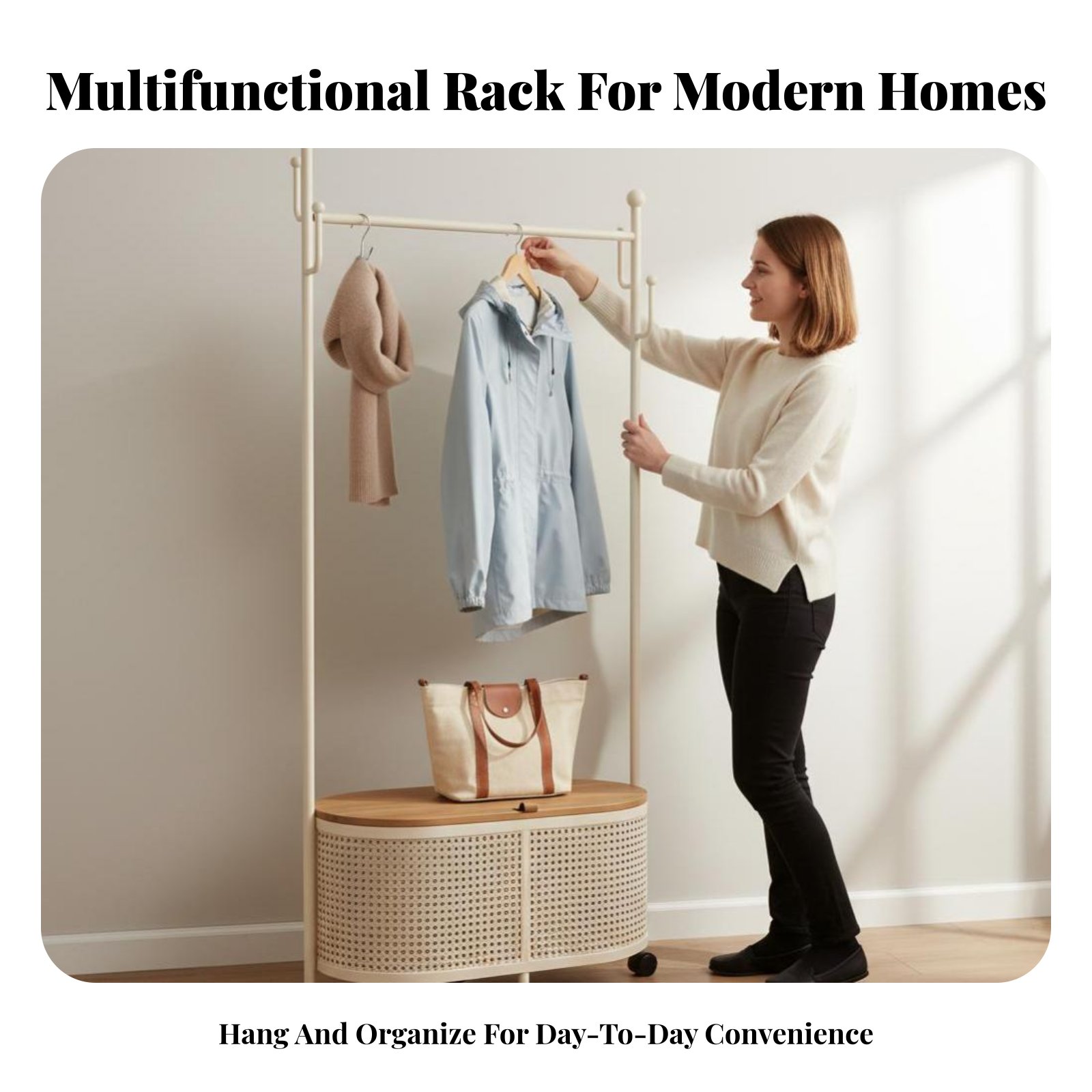 Rolling Clothes Rack Freestand - Coat Rack Standing review and price