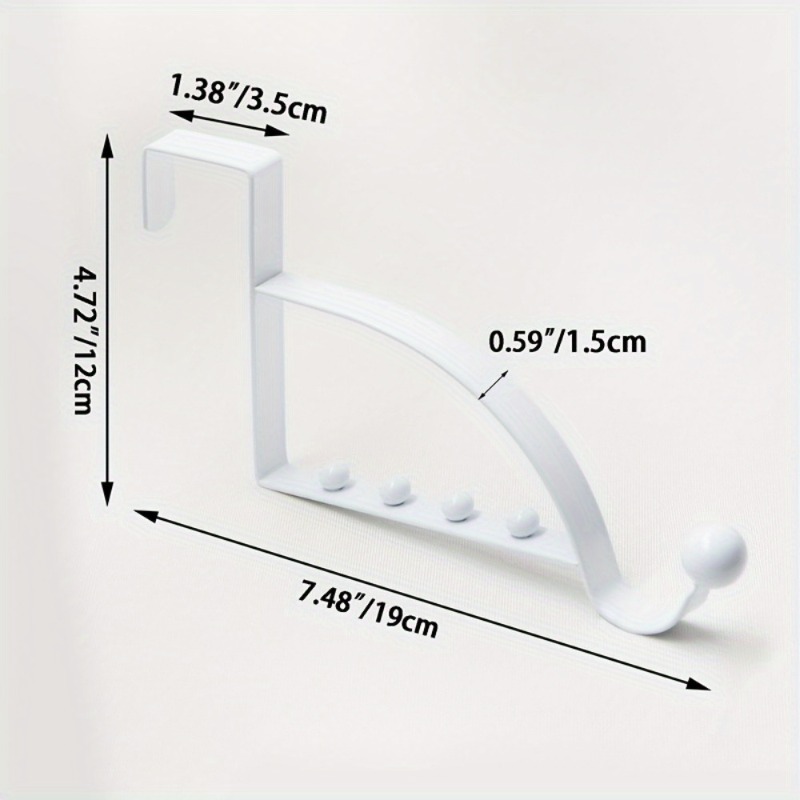 1PC Door Rear Hook Clothes Coa - Locker Storage Metal review and price