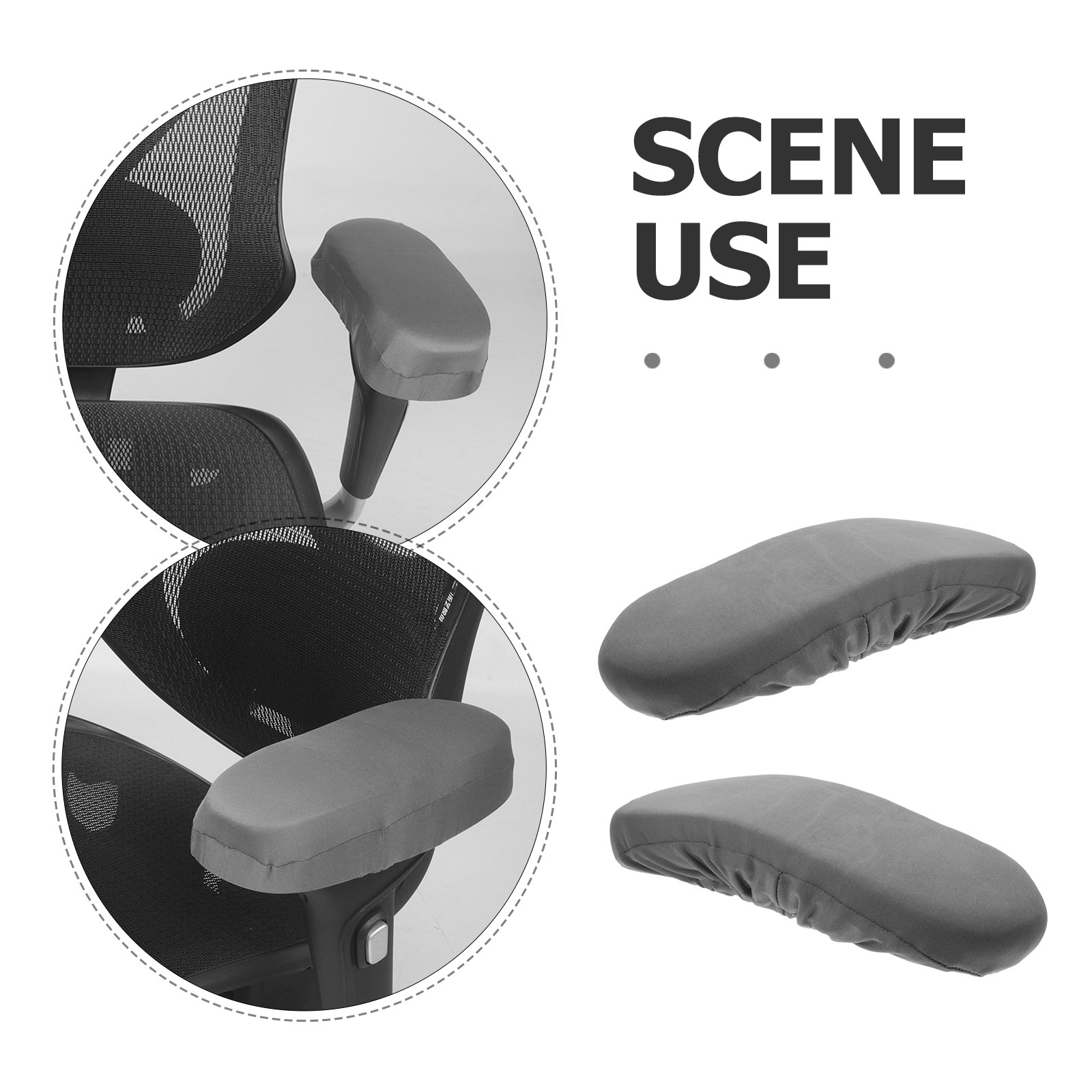 A Pair of Office Chair Armrest - Gaming Desk With Hutch review and price