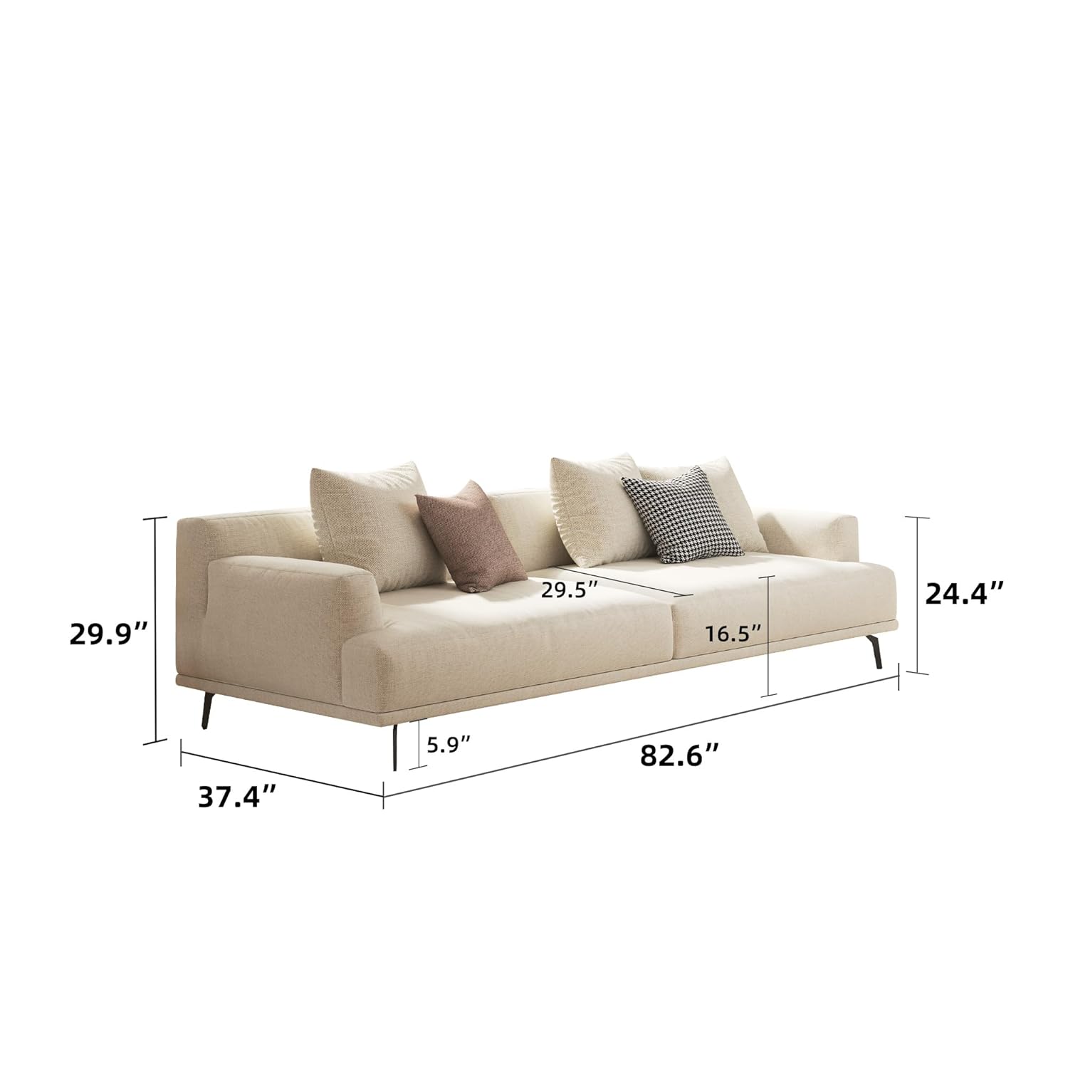 3-Seater Living Room Sofa - Mo - Office Furniture Custom review and price