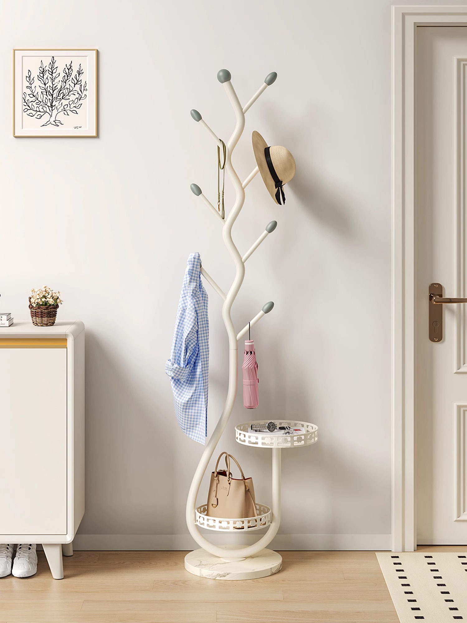 Nordic Style Carbon Steel Clot - Coat Rack Standing review and price