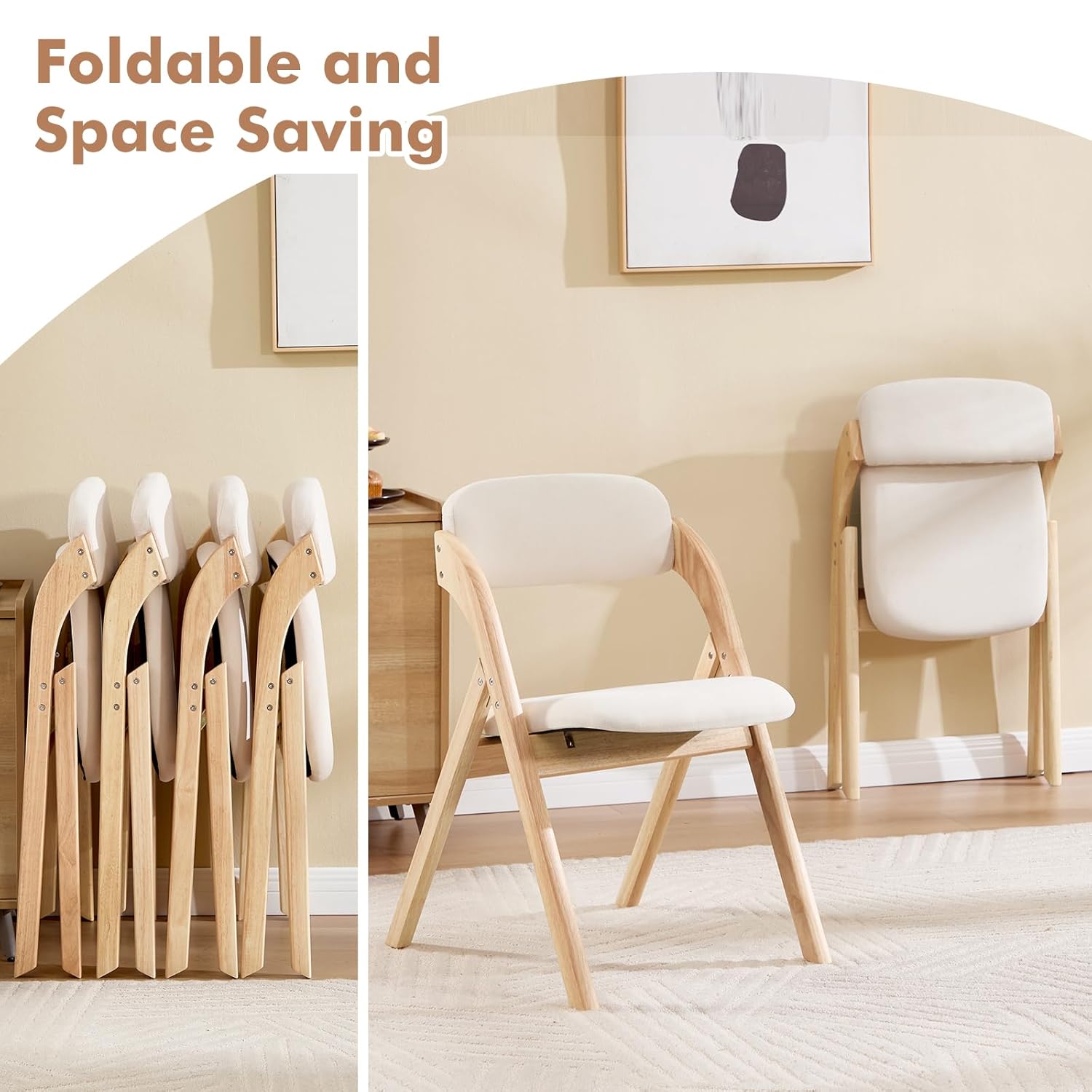 Padded Foldable Chairs Set of  - Office Furniture Custom review and price