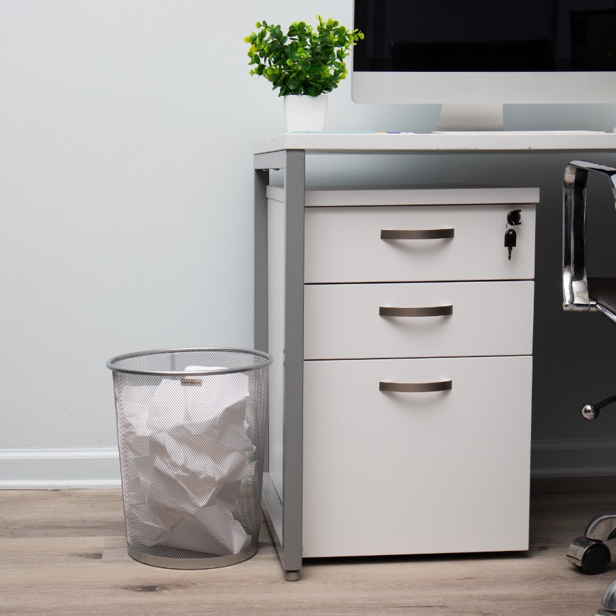 Mesh Trash Can 16.65L 4.4 gal  - Paper Basket Mesh review and price