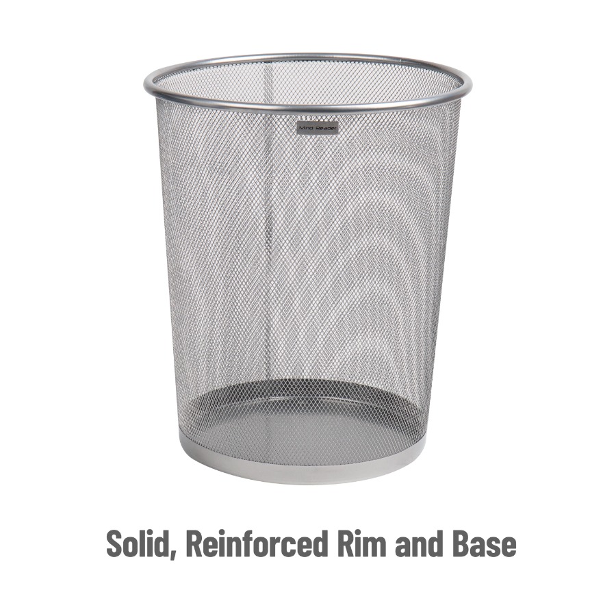 Mesh Trash Can 16.65L 4.4 gal  - Paper Basket Mesh review and price
