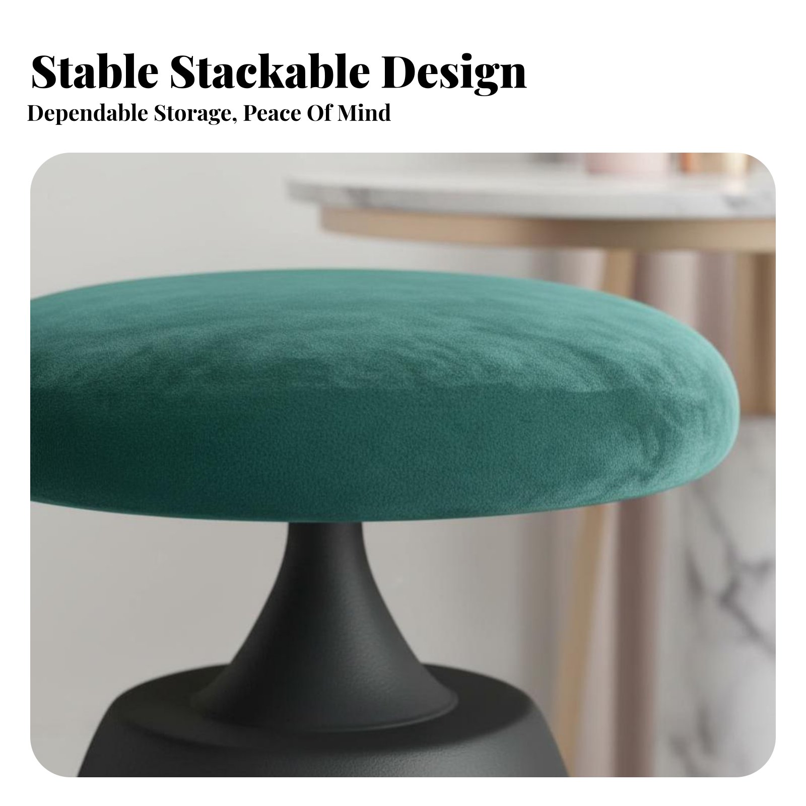 Round Upholstered Pouf Light L - Office Furniture Design review and price
