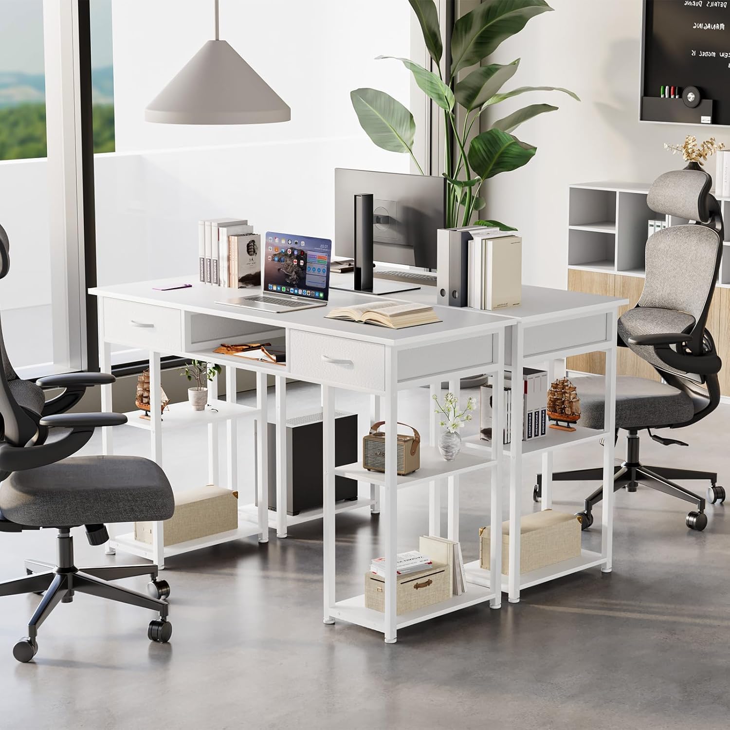 48-Inch Compact Computer Desk  - Gaming Desk With Hutch review and price