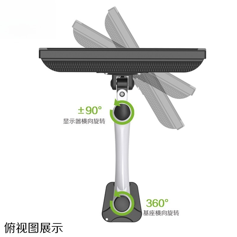 Full Motion Monitor Desk Mount - Adjustable Monitor Mount review and price
