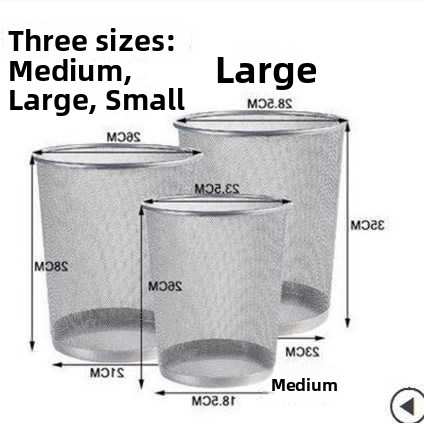 Stainless Steel Small round Bu - Paper Basket Mesh review and price