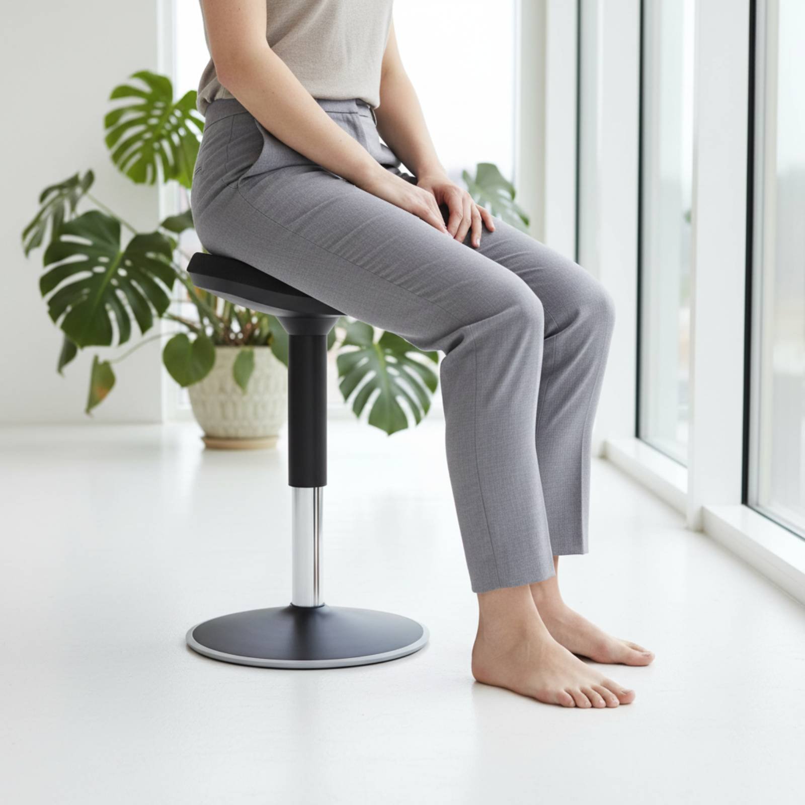 Saddle Stool Comfortable Long  - Office Furniture Commercial review and price