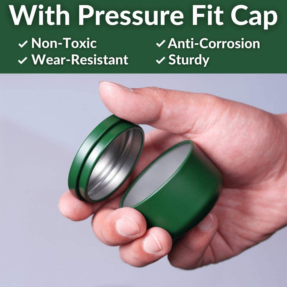 Tea Can with Airtight Lids Tin - Locker Storage Metal review and price